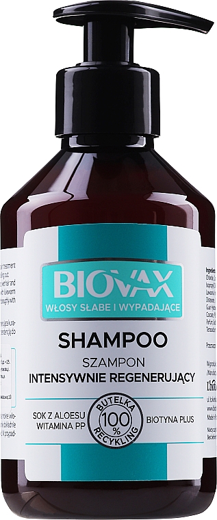 Shampoo gegen Haarausfall - Biovax Anti-Hair Loss Shampoo — Bild N1