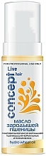 Düfte, Parfümerie und Kosmetik Weizenkeimöl für normales und dünnes Haar - Concept Pro Live Hair Wheat Hydro Oil