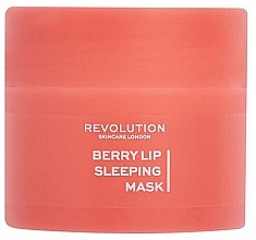 Düfte, Parfümerie und Kosmetik Feuchtigkeitsspendende Overnight-Lippenmaske mit Beeren - Revolution Skincare Berry Lip Sleeping Mask