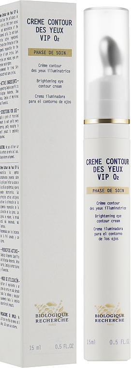 Aufhellende Creme für die Augenpartie - Biologique Recherche Oxygenanting Eye Contour Cream — Bild N2