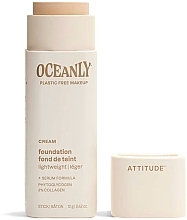 Düfte, Parfümerie und Kosmetik Foundation in Stickform - Attitude Oceanly Light Coverage Foundation Stick