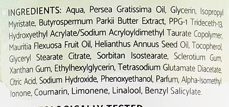 Nährendes Körpercreme-Öl mit Avocado und Sheabutter - Body Natur Avocado Oil and Shea Buttter Body Oil in Cream — Bild N3