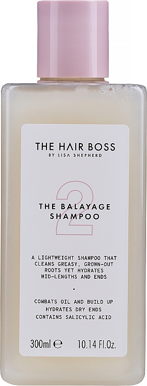 Shampoo für fettige Haarwurzeln und trockene Haarspitzen - The Hair Boss Balayage Shampoo — Bild N1