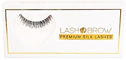 Künstliche Wimpern - Lash Brown Premium Silk Lashes Lashes No Lashes — Bild N1