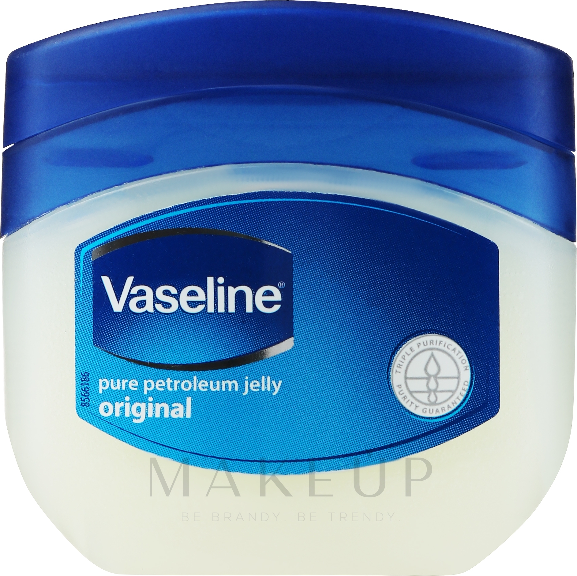 Kosmetische Vaseline für rissige Lippen - Vaseline Jelly Pure Skin Original Skin Protectant — Bild 50 ml