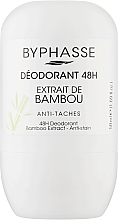 Düfte, Parfümerie und Kosmetik Deo Roll-on Bambusextrakt - Byphasse 48h Deodorant Bamboo Extract