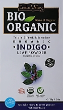 Düfte, Parfümerie und Kosmetik Indigo-Pulver zur Stärkung der Haare und der Haarfarbe - Indus Valley Bio Organic Indigo Leaf Powder