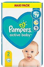 Düfte, Parfümerie und Kosmetik Windeln Pampers Active Baby 2 (4-8 kg) 72 St. - Pampers