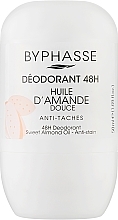 Düfte, Parfümerie und Kosmetik Deo Roll-on Süßes Mandelöl - Byphasse Roll-On Deodorant 48h Sweet Almond Oil