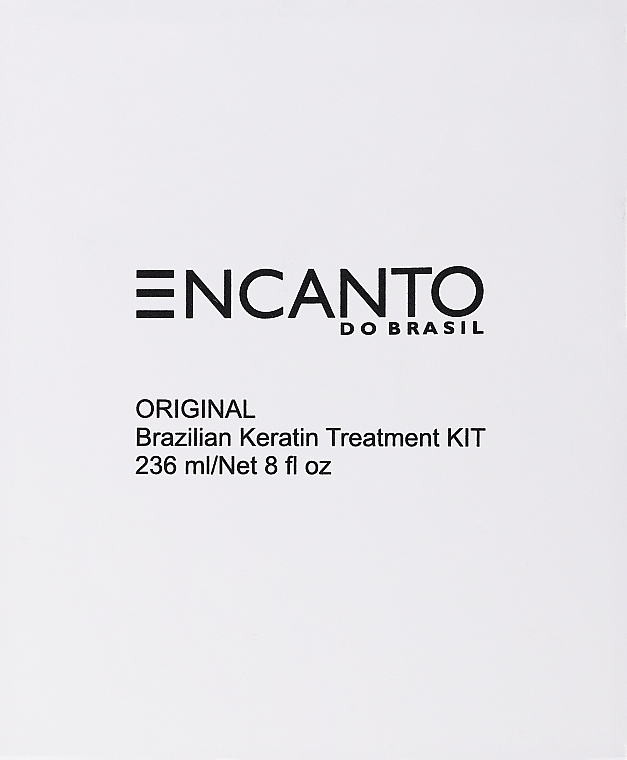 Set - Encanto Brazilian Keratin Treatment Kit (shmp/236ml + treatm/236ml + cond/236ml) — Bild N2