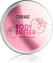 Düfte, Parfümerie und Kosmetik Körperbutter mit Schimmer - Courage Body Butter