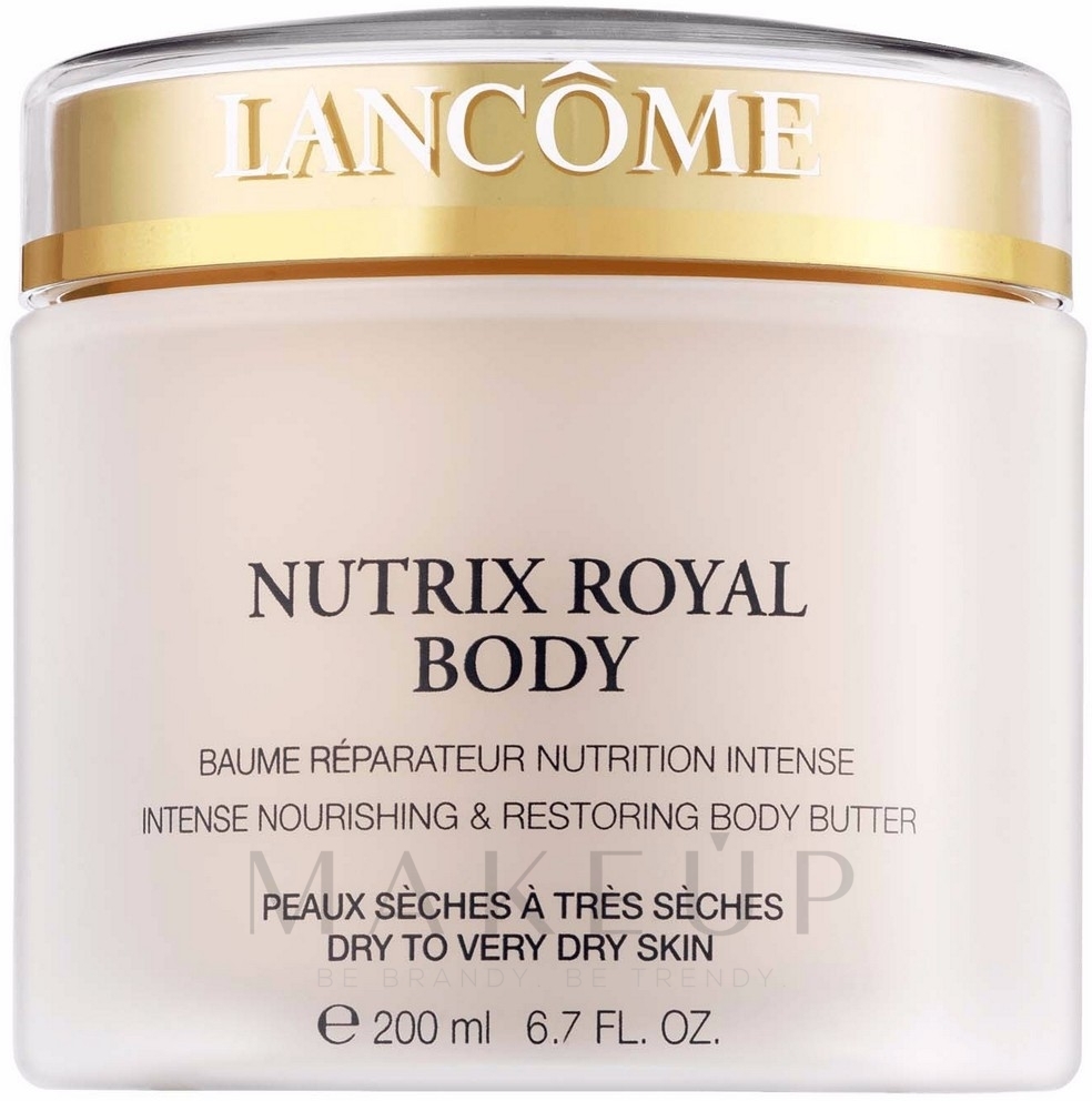 Körperöl - Lancome Nutrix Royal Body Intense Nourishing & Restoring Body Butter — Bild 200 ml