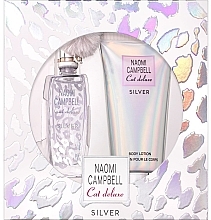 Düfte, Parfümerie und Kosmetik Naomi Campbell Cat Deluxe Silver - Set