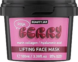 Lifting-Maske - Beauty Jar Pink Berry Lifting Face Mask — Bild N1