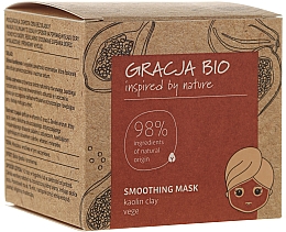 Düfte, Parfümerie und Kosmetik Glättende Gesichtsmaske mit Kaolin - Gracja Bio Smoothing Mask
