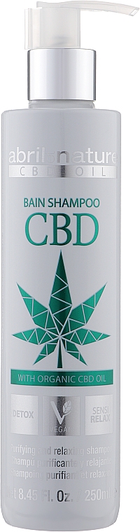 Haarshampoo mit Hanföl - Abril et Nature CBD Cannabis Oil Elixir — Bild N1