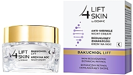 Düfte, Parfümerie und Kosmetik Verjüngende Anti-Falten Nachtcreme für das Gesicht - Lift4Skin Bakuchiol Lift Night Cream
