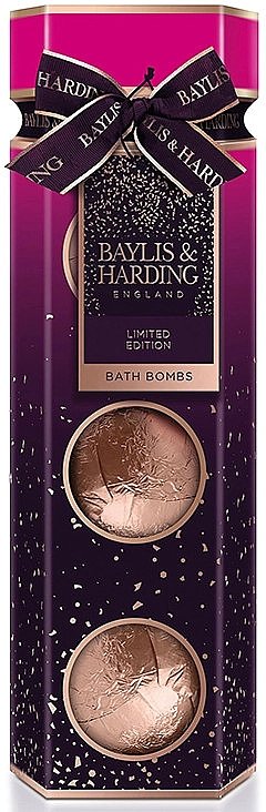 Badebombenset - Baylis & Harding Wild Fig & Pomegranate Limited Edition  — Bild N1