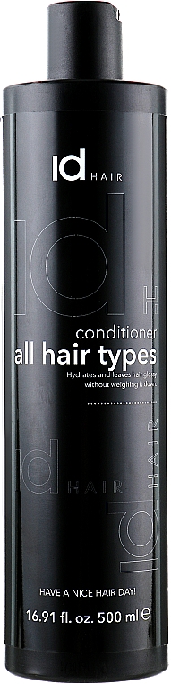 Feuchtigkeitsspendender und pflegender Conditioner für mehr Glanz für alle Haartypen - idHair Conditioner All Hair Types — Bild N1