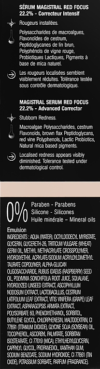 Gesichtsserum gegen Rötungen mit Pro-und Präbiotika - Ella Bache Nutridermologie® Lab Serum Red Focus 22,2% — Bild N4
