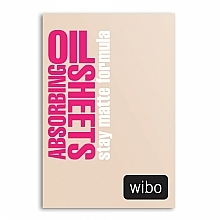 Düfte, Parfümerie und Kosmetik Mattierendes Spezialpapier für das Gesicht - Wibo Oil Absorbing Sheets