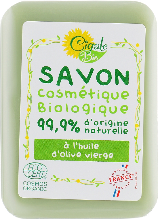 Seife mit Olivenöl - La Cigale Bio Soap — Bild N1