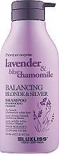 Ausgleichendes Shampoo für blondes, platinfarbenes und graues Haar mit Lavendel und Kamille - Luxliss Balancing Blonde & Silver Shampoo — Bild N3