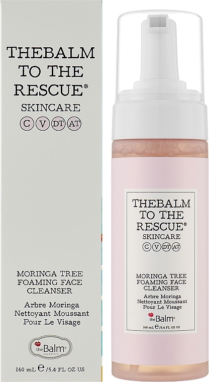 Waschschaum - theBalm To The Rescue Moringa Tree Foaming Face Cleanser — Bild N2