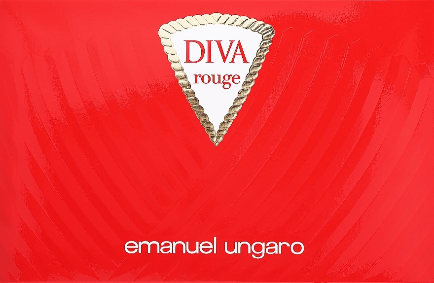 Emanuel Ungaro Diva Rouge - Duftset (Eau de Parfum 100 ml + Körperlotion 100 ml + Kosmetiktasche) — Bild N3