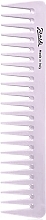 Haarkamm mit breiten Zähnen 82871 lila - Janeke Supercomb Wide Teeth Lilac Fluo  — Bild N1