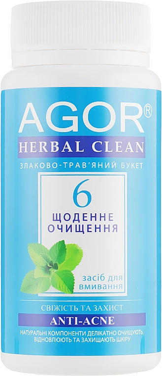 Reinigungsserum No. 6 für altersgerechte, problematische und fettige Haut - Agor Herbal Clean Anti-Acne — Bild N1