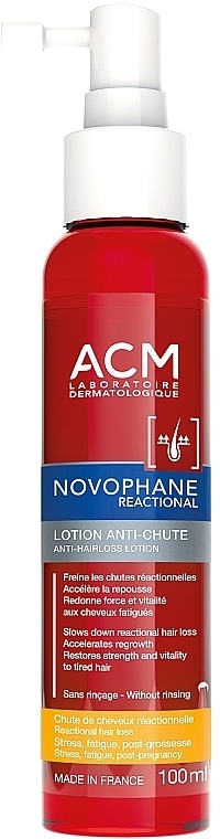 Lotion gegen Haarausfall - ACM Laboratoires Novophane Reactional Lotion — Bild N1