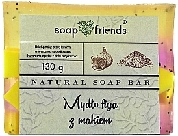 Düfte, Parfümerie und Kosmetik Glycerin-Seife Feigen mit Mohn - Soap&Friends 