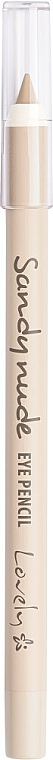 Cremiger Kajalstift - Lovely Sandy Nude Eye Pencil — Bild N1