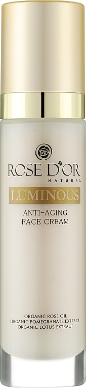 Anti-Aging-Gesichtscreme - Bulgarian Rose Rose D'or Luminous Anti-Aging Face Cream — Bild N1