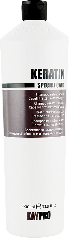 Shampoo für behandeltes und strapaziertes Haar mit Keratin - KayPro Special Care Shampoo — Bild N3