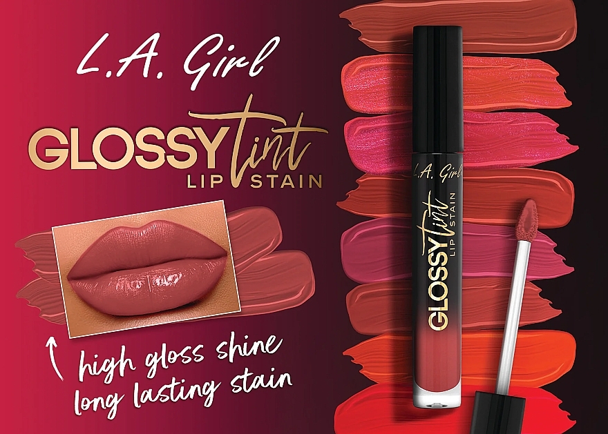 Lippentönung - L.A. Girl Glossy Tint Lip Stain	 — Bild N6