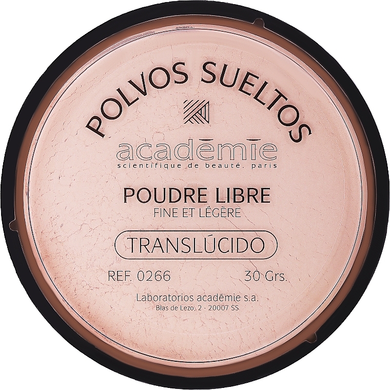 Transparenter loser Gesichtspuder - Academie Translucent Powder — Bild N1