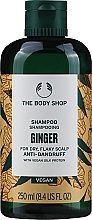 Düfte, Parfümerie und Kosmetik Anti-Schuppen Shampoo mit Ingwer- und Seidenproteinen für trockene und schuppige Kopfhaut - The Body Shop Ginger Shampoo Anti-Dandruff Vegan