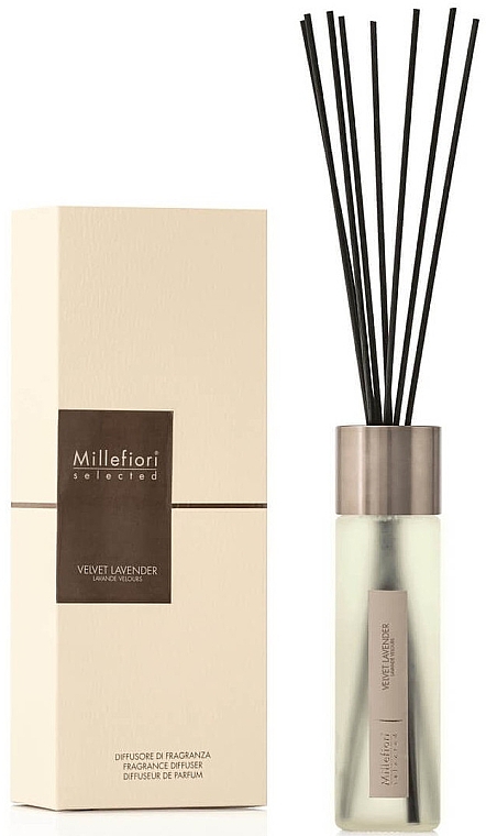 Raumerfrischer - Millefiori Milano Selected Velvet Lavender Fragrance Diffuser — Bild N2
