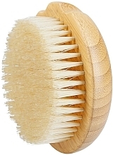Körperbürste mit Wildschweinborsten - Lussoni Bamboo Natural Body Brush — Bild N2