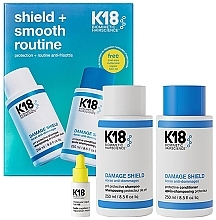 K18 Hair Biomimetic Hairscience (Shampoo /250 ml + Conditioner /250 ml + Haaröl /10 ml) - Set Shield + Smooth Routine  — Bild N1