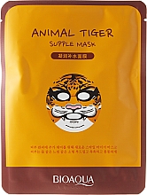 Düfte, Parfümerie und Kosmetik Tuchmaske für samtige Geschmeidigkeit - Bioaqua Animal Tiger Supple Mask
