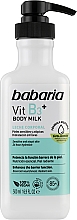 Düfte, Parfümerie und Kosmetik Feuchtigkeitsspendende Körpermilch für empfindliche und atopische Haut mit Vitamin B3+ - Babaria Body Milk Vit B3+