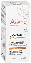 Avene Cicalfate+ Multi-Protective Repair Cream SPF50+  - Multifunktionelle regenerierende Creme — Bild N2