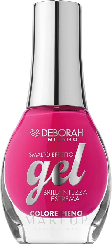 Nagellack mit Geleffekt - Deborah Gel Effect Nail Enamel — Bild 160 - Famous Pink