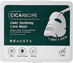 Düfte, Parfümerie und Kosmetik Tägliche beruhigende Gesichtsmaske - Beausta Cicarecipe Daily Soothing Care Mask