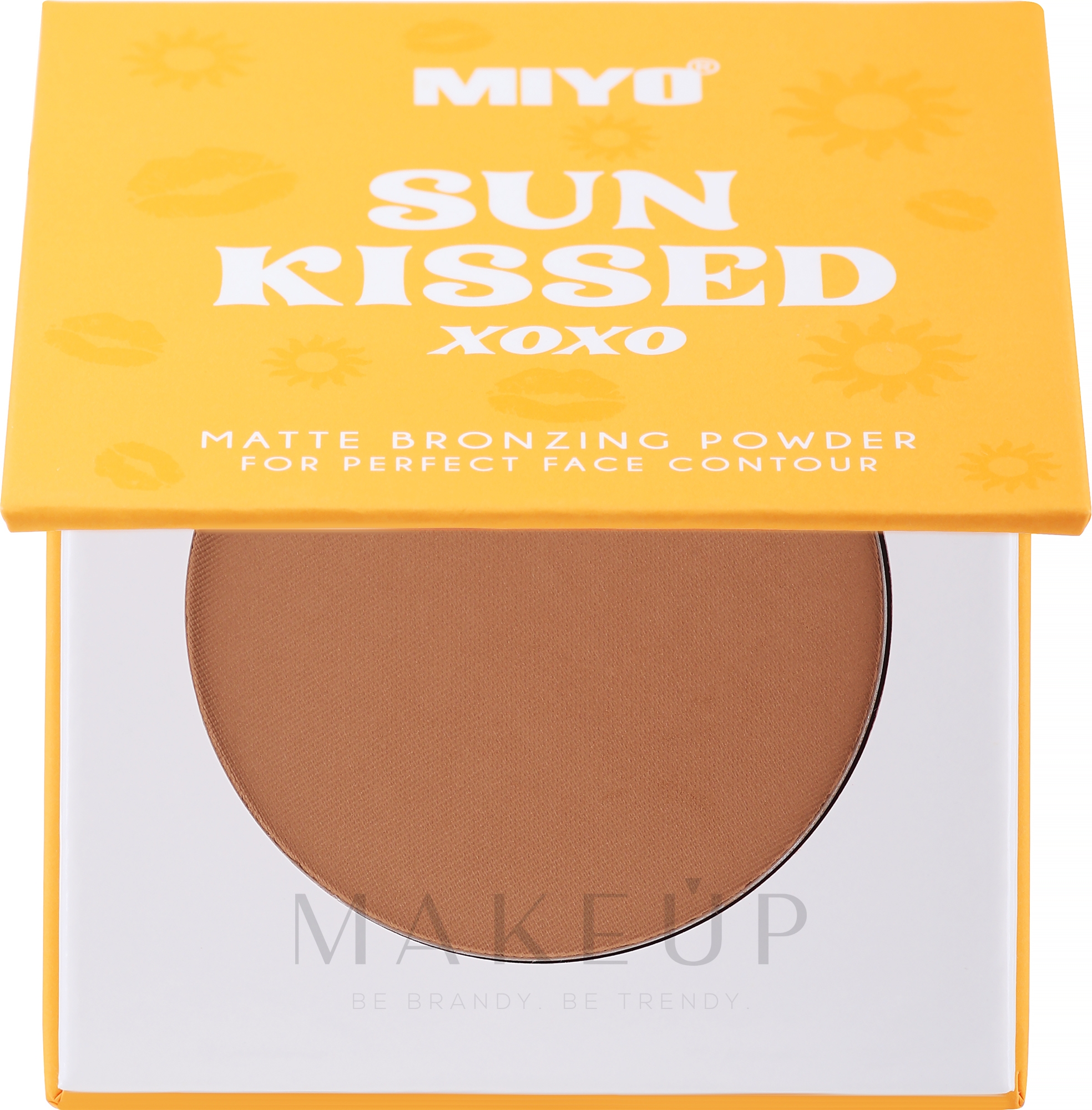 Bronzepuder - Miyo Sun Kissed Matt Bronzing Powder — Bild 01 - Warm Bronze