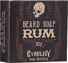 Düfte, Parfümerie und Kosmetik Bartseife mit Rum - Cyrulicy Rum Beard Soap