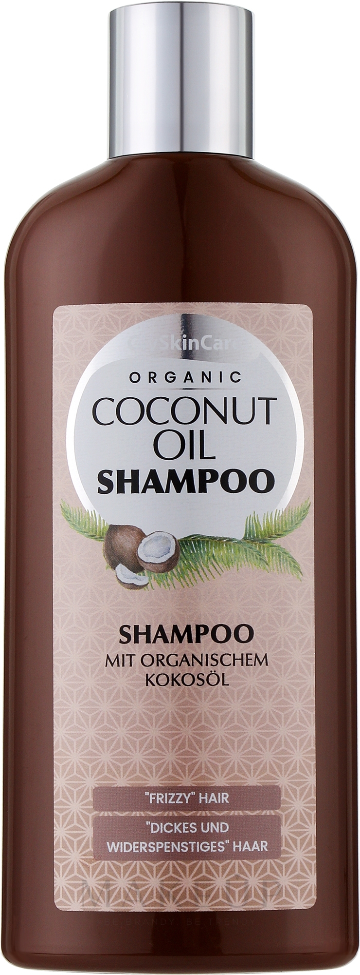 Shampoo mit Kokosöl, Kollagen und Keratin - GlySkinCare Coconut Oil Shampoo — Bild 250 ml